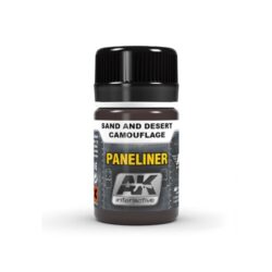 AK2071 AK Interactive Paneliner for Brown and Green Camouflage 35ml