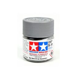 T81511 Tamiya X11 Chrome Silver 10ml