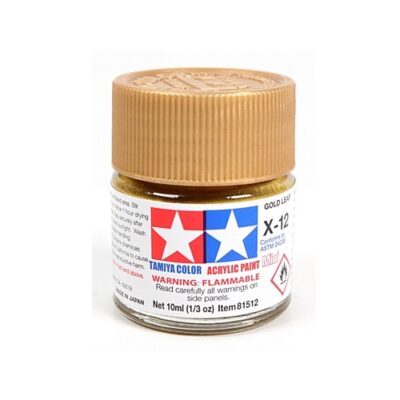 T81512 Tamiya X12 Gold Leaf 10ml