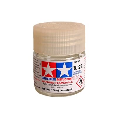 T81522 Tamiya X22 Clear 10ml