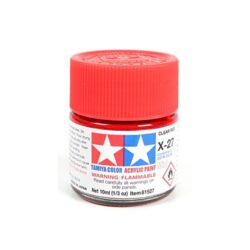 T81527 Tamiya X27 Clear Red 10ml