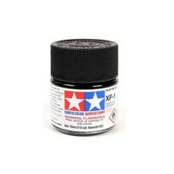 T81701 Tamiya XF1 Flat Black 10ml