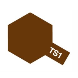 T85001 Tamiya TS1 Red Brown 100ml