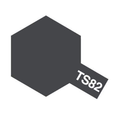 T85082 Tamiya TS82 Rubber Black 100ml