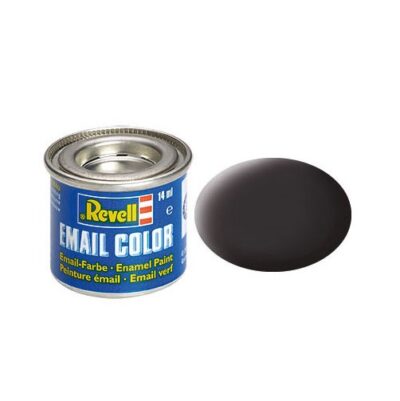 R32106 Revell Enamel Tar Black Matt 14ml