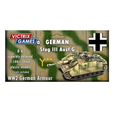 VG12003 Victrix Games German Stug III Ausg.G 1:144