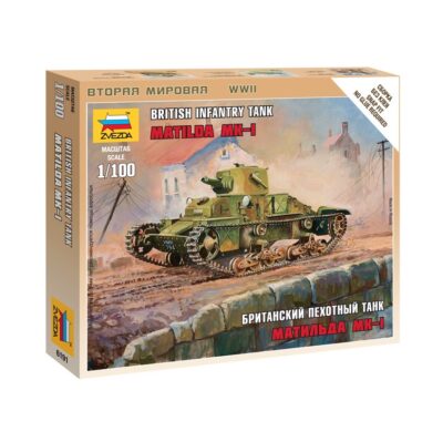 Z6191 Zvezda Matilda Mk-1 1:100