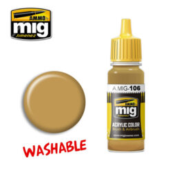 MIG106 Ammo Mig Washable Sand (RAL 8020) 17ml