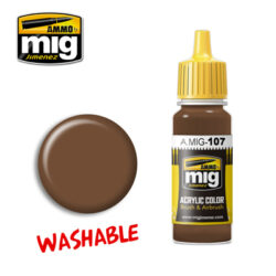 MIG107 Ammo Mig Washable Earth 17ml