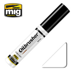 MIG3501 Ammo Mig White Oilbrusher 10ml