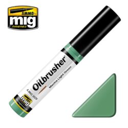 MIG3529 Ammo Mig Mecha Light Green Oilbrusher 10ml