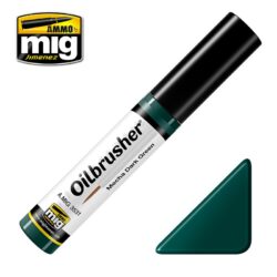 MIG3531 Ammo Mig Mecha Dark Green Oilbrusher 10ml