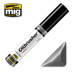 MIG3536 Ammo Mig Steel Oilbrusher 10ml
