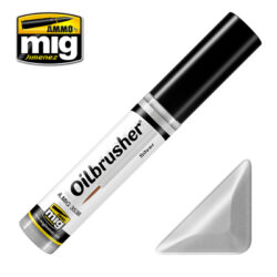 MIG3538 Ammo Mig Silver Oilbrusher 10ml