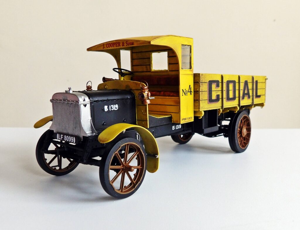 Miniart British Lorry Coal Space Craft Model Shop Dundee Scotland