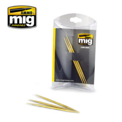 MIG8026 Ammo Mig Brass Toothpick (3pcs)