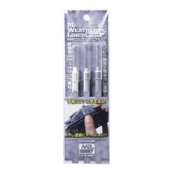 MRPP203 Mr Hobby Mr Weathering Liner (Snow Colour Set)