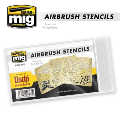 MIG8035 Ammo Mig Airbrush Stencils Texture Templates