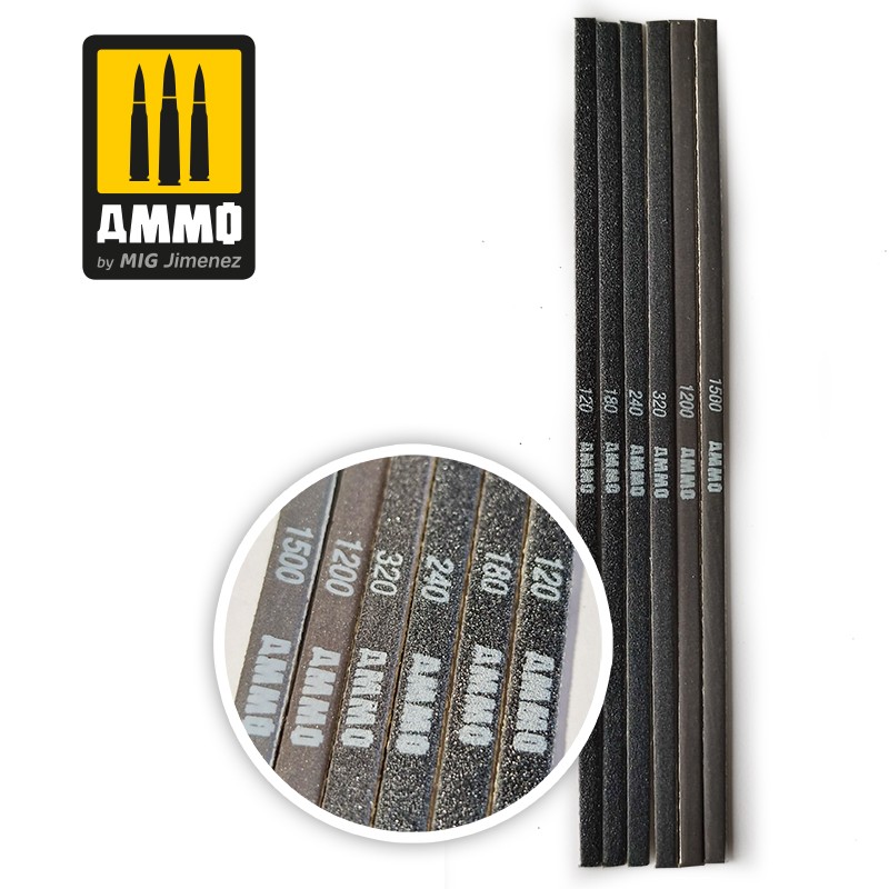 MIG8568 Ammo Mig Contour Sanding Sticks