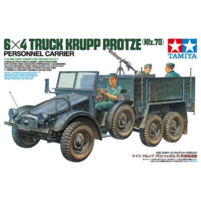 T35317 Tamiya Personnel Carrier 6x4 Truck Krupp Protze 1:35