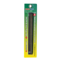 TM09942 Master Tools 20cm Brass Pipe Set 1 (4pc)