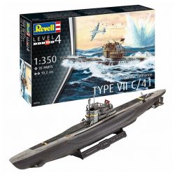 R05154 Revell German Submarine Type VII C/41 1:350