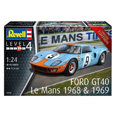 R07696 Revell Ford GT40 Le Mans 1968 & 1969 1:24