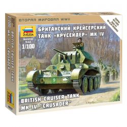 Z6227 Zvezda British Cruiser Tank Mk IV Crusader 1:00