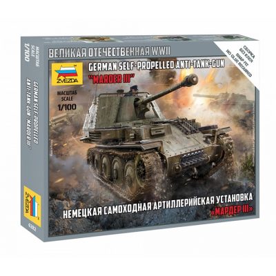 Z6282 Zvezda German Self-Propelled Anti-Tank-Gun Marder III 1:100
