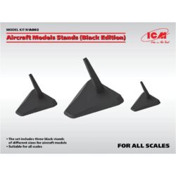 ICMA002 ICM Aircraft Models Stand (Black Edition)