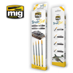 MIG7602 Ammo Mig Starter Brush Set (4pcs)