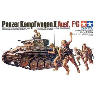 T35009 Tamiya Panzer Kampfwagen II Ausf. F/G 1:35