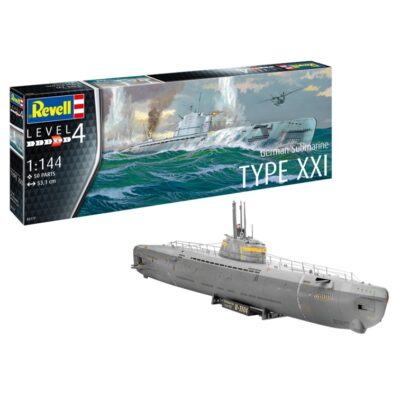 R05177 Revell German Submarine Type XXI 1:144
