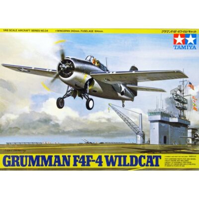 T61034 Tamiya Grumman F4F-4 Wildcat 1:48