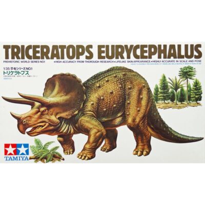 T60201 Tamiya Triceratops Eurycephalus 1:35