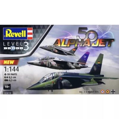 R03810 Revell 50th Anniversary Alpha Jet 1:144
