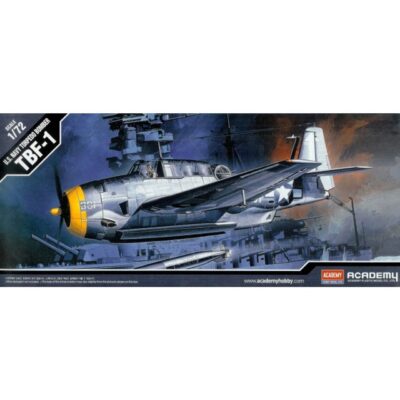 AY12452 Academy US Navy Torpedo Bomber TBF-1 1:72