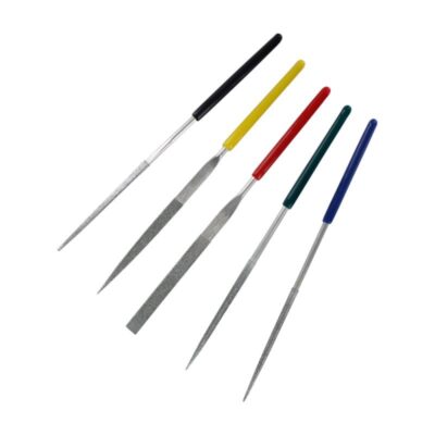 PFL6007 Modelcraft Mini Diamond File Set (100mm) 5pcs