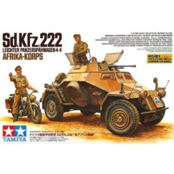 T35286 Tamiya Sd.Kfz.222 Leichter Panzerspahwagen 4x4 Afika-Korps 1:35