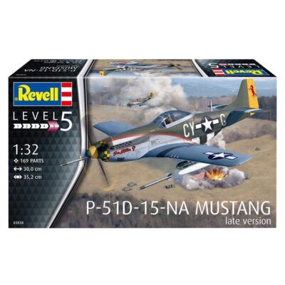 R03838 Revell P-51D-15-NA Mustang Late Version 1:32