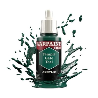 ARWP3044 Army Painter Fanatic Acrylics Temple Gate Teal 18ml