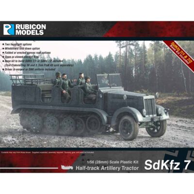 RU280065 Rubicon Half-track Artillery Tractor SdKfz 7 28mm