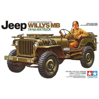 T35219 Tamiya Willys MB 1/4 ton 4x4 Truck 1:35