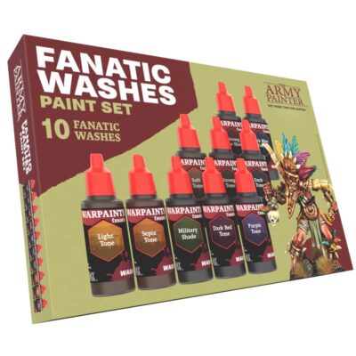 ARWP8068 Army Painter Fanatic Washes Paint Set