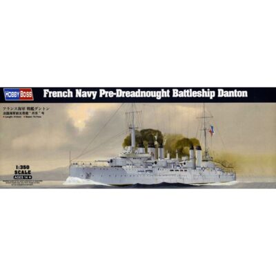 HO86503 Hobbyboss French Navy Pre-Dreadnought Battleship Danton 1:350