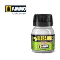 MIG2058 Ammo Mig Matt Ultra Glue for Photo-Etch & Clear Parts 40ml