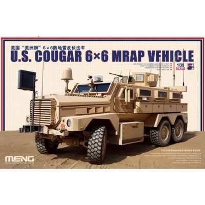 MSS005 Meng US Cougar 6x6 MRAP Vehicle 1:35