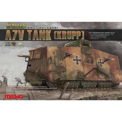 MTS017 Meng German A7V Tank (Krupp) 1:35