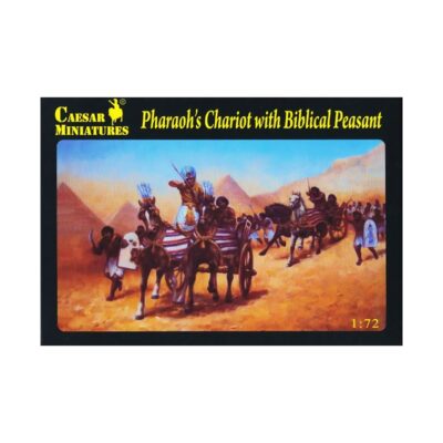CH042 Caesar Miniatures Pharaoh's Chariot with Biblical Peasant 1:72