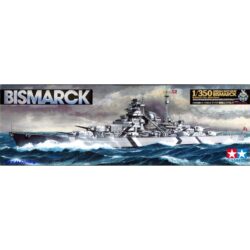 T78013 Tamiya German Battleship Bismarck 1:350